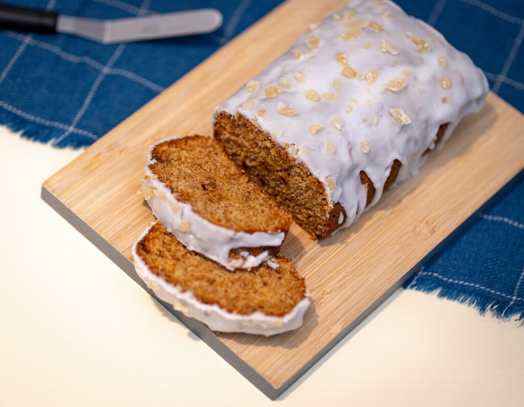 Pumpkin spice loaf cake